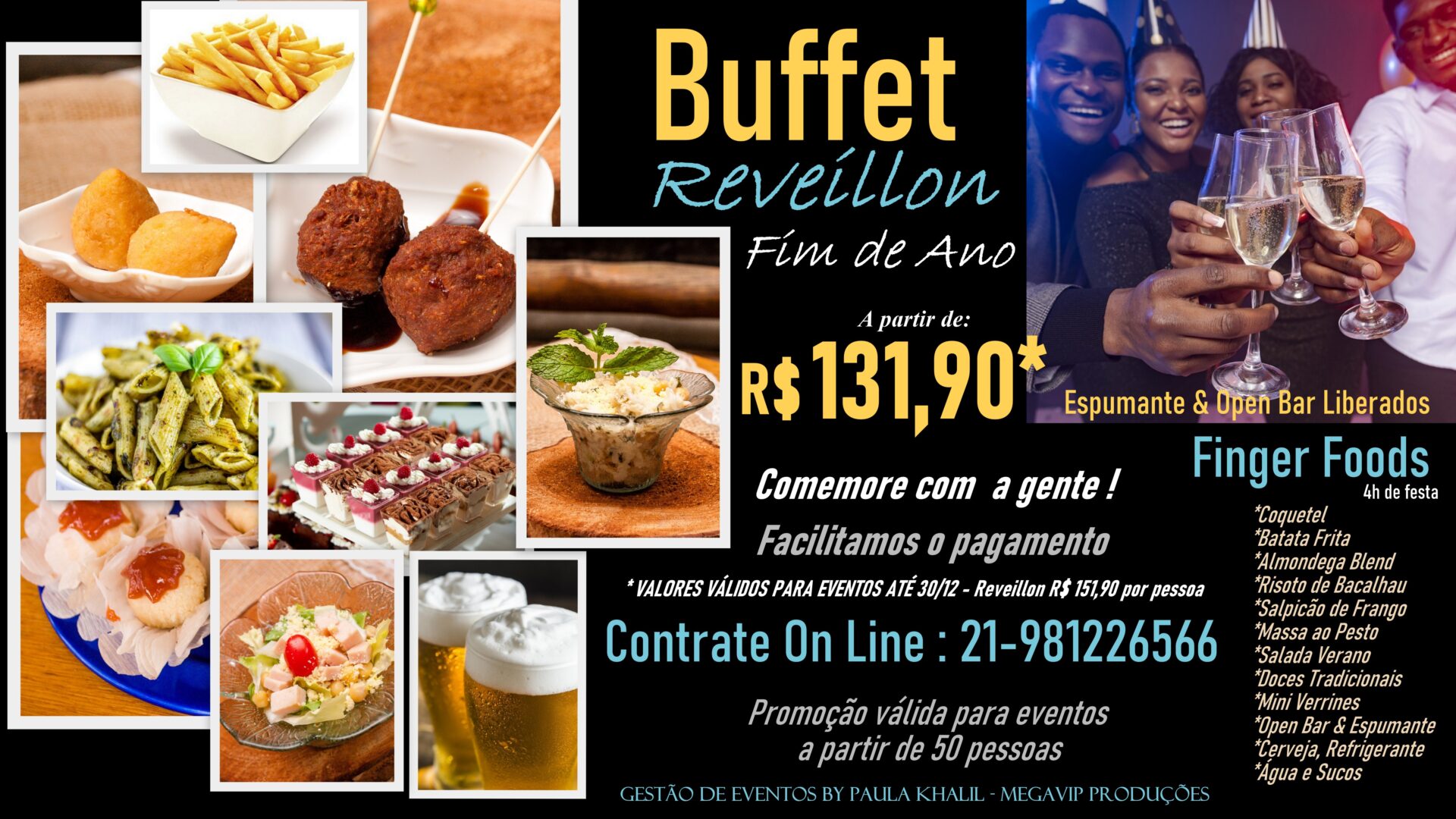 Buffet Reveillon e Fim de ano